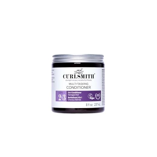 Curlsmith - Multi-Tasking Conditioner, 3 in 1 Haarspülung mit Proteinen, für geschädigtes Haar (237ml)