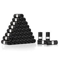 Diboniur 600 Stück Hundekotbeutel, Schwarz kotbeutel für hunde, Robust und auslaufsicher, parfümfrei (40 Rollen, 15 pro Rolle)