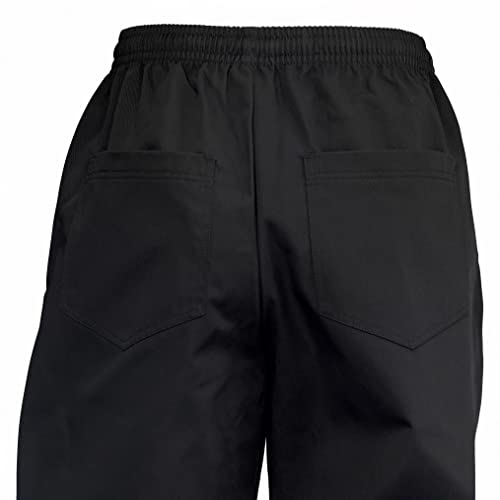 Winco Chef Pants, Black, L2