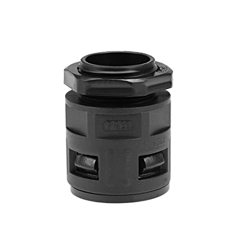 Uxcell Cable Gland Corrugated Tube Connector Ad28.5 Pipe Joints Clamps Pg21 Screw 5Pcs #TOP4