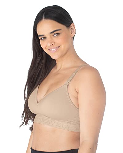 Kindred Bravely Signature Sublime Contour Nursing & Maternity Bra (Beige, Medium) #TOP3