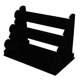 HURRISE Uhrenständer, Uhrenarmband-Ausstellungsständerhalter, Armband-Ausstellungsständer, für Damenboutiquen, Heimjuweliergeschäfte (Black)