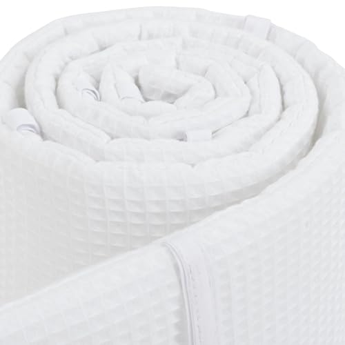 babybay nest nät våffelpiké lämplig för modell Maxi, boxhopping, komfort och komfort Plus, vit