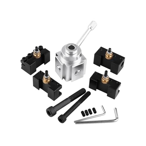 Kit de Porta Herramientas y Portaherramientas para Mini Torno miniatura 5