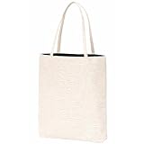 [ミウォルナ] フォーマルサブバッグ トートバッグ A4 縦型 コットン 綿 冠婚葬祭 結婚式 葬式 葬儀用 喪服バッグ レディース アイボリー