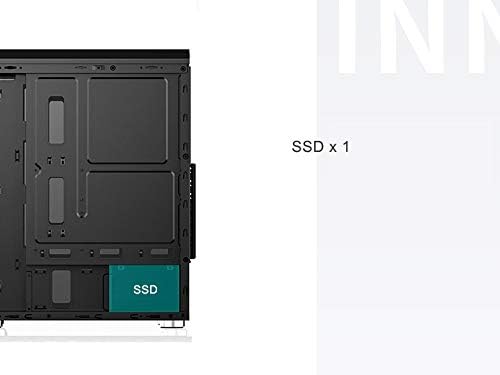 Bgears b-Vigor RGB Mid Tower with Front RGB Light and Side Tempered Glass (Fan Sold Separately))