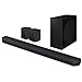 Samsung HW-Q930D/ZA 9.1.4 Channel Q-Series Soundbar with Wireless Subwoofer and Rear Speakers, Dolby Atmos and Q-Symphony - Black