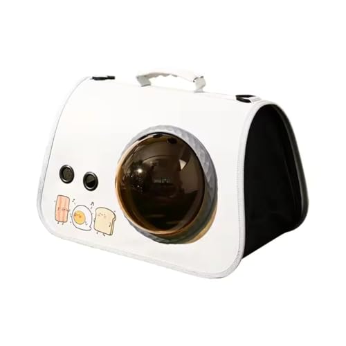 Bolsa Pet Transporte Passeio Viagem Avião Visão Panorâmica Respirável Confortável Ventilada Seguro G