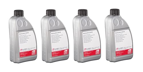 Febi bilstein Mercedes Hydraulic Fluid 4L for Convertible Top Pump & Hydropneumatic Suspension