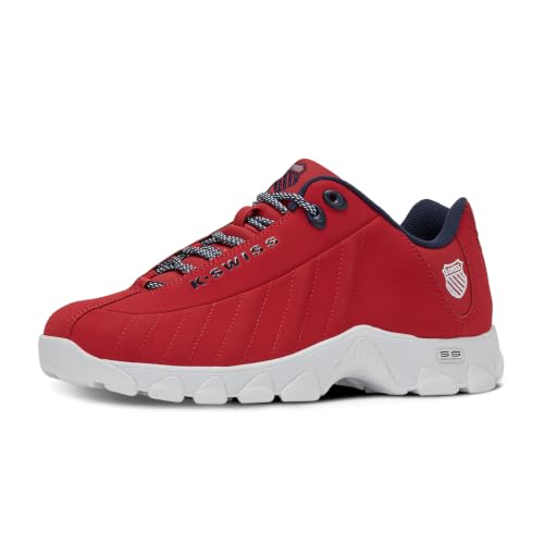 Image of K-Swiss Men's ST329 CMF Sneaker, Wide Tennis Walking Shoes Leather Upper