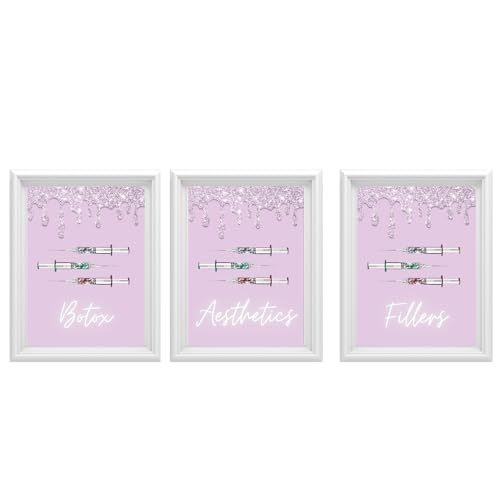 Travail d'art de salon de beauté premium : lot de 3 images paillettes numériques A4