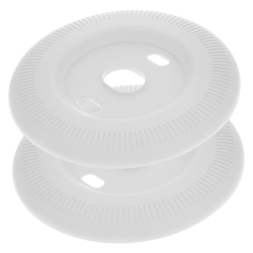 PartyKindom 2 piezas Cubierta de Pared para Termostato Nest de Protección Elegante y Duradera para Control de Temperatura de Limpiar y Mantener