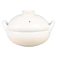 Amazon.co.jp: 長谷園 ヘルシー蒸し鍋 黒 中 (直火専用) 直火対応 NZW