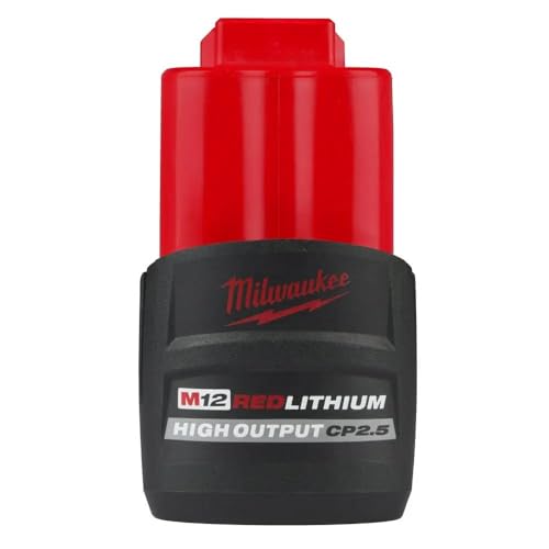 Image of Milwaukee 48-11-2425 M12 REDLITHIUM HIGH Output CP 2.5Ah Battery