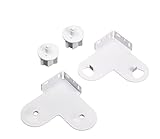 Double Roller Blind Bracket -Roller Blinds Replacement Parts Kit for 1.5"(38mm) Tube, Included 2X End Plug