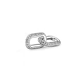 Double link Pandora Me 799660C02 white pavé