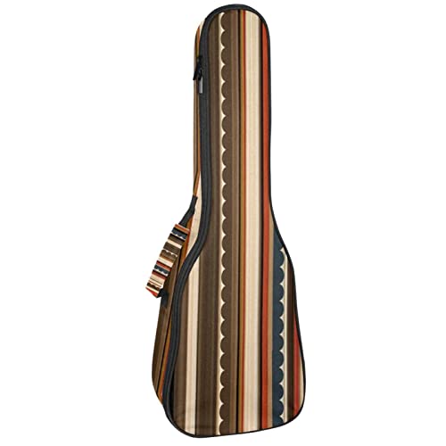 Sac rembourré 10 mm pour ukulélé ténor et concert anti-choc et imperméable