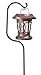 Moonrays 91399 Solar Powered Bradbury Hanging LED Plastic Stake Light, Brown