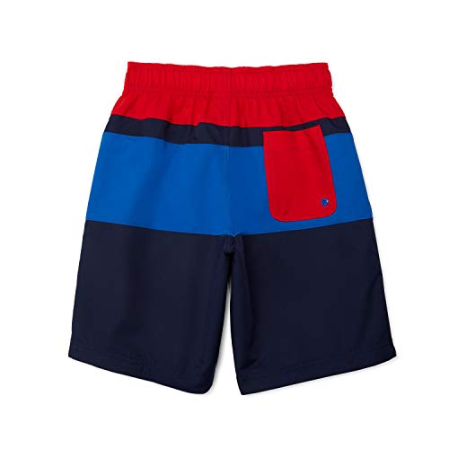 Speedo Boys' Swim Trunk Knee Length Blocked Volley, Peacoat, XX-Small