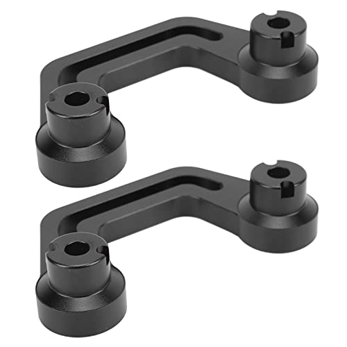 Led Light Mounting Brackets , Fydun 1Pair A Pillar Windshield Light Mount Bracket Replacement for Wrangler JL JLU 2018?2022(Black)