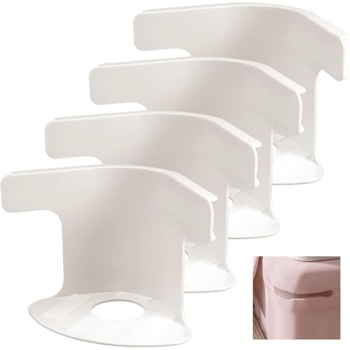 Hao Zhu bed sheet clips & bed sheet holder 4 Pack Extra Large White