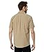 Volcom Men's Regular Date Knight Short Sleeve Classic Fit Button Down Shirt, Khaki, Small