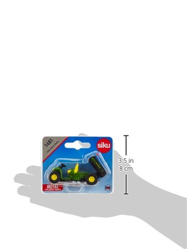 siku 1481, John Deere Gator, Metall/Kunststoff, Grün, Kippbare Pritsche, Spielzeugfahrzeug für Kinder – Bild 4