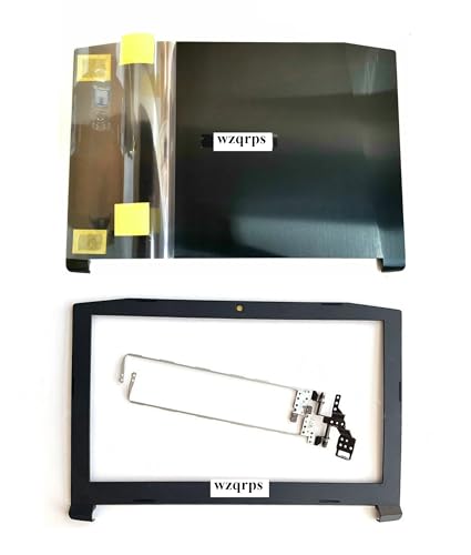 Image of Replacement Laptop LCD Cover Back Rear Top Lid with Front Bezel and Hinges for Acer Nitro 5 AN515-51 AN515-53 AN515-41 42 60.Q2SN2.002 AP211000700 AP211000800