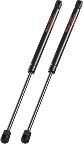 C16-23833 19 inch 18.5 inch 100 lbs Gas Strut Shocks for A.R.E Leer Camper Shell Tonneau Cover Travel Trailer Topper Canopy Glass Door RV Bed Cover Lift Support, 18" Gas Spring by 2 Pack PAMAGOO