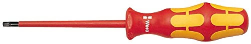 Wera Kraftform Plus Series 100 VDE 160 i Insulated Screwdriver for Slot Screws with Lasertip — image 1