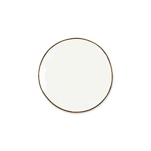 Oliver Appetizer Plates. Olivia & Oliver Harper Marble Gold Appetizer