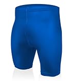 AERO|TECH|DESIGNS | Men's USA Classic Compression Shorts | Spandex Workout Short | Large | Royal Blue
