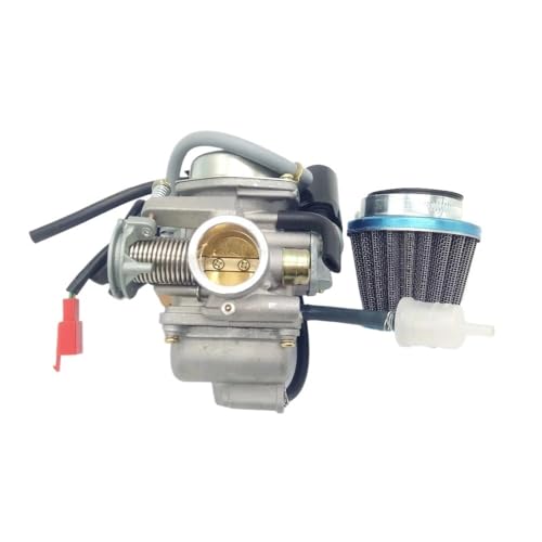 Carburateur 24mm PD24 avec starter électrique et filtre à air pour scooter 4T 125cc 150cc 200cc