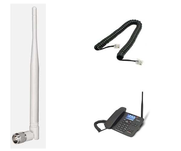 Antenna for BeeetelBeetel F5 4G Sim Based Fixed Line Wireless Phone White with Phone Spring Wire Cord, AntennaWhite Color (Antenna& Spring Cord Only)-image-30