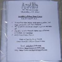 Arc4life Pillow Covers and Protectors for Bed Pillows - Zippered Pillows Cases Protect Your Travel, Queen Standard and King Pillows with Zippers. Dust mite Pillow Cover (White, Large)