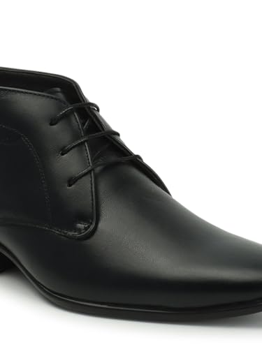 Image of Carlton London Men's Leather Lace-Up Chukka Boots