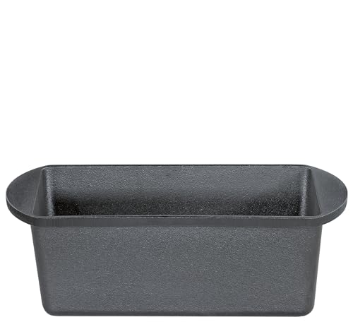 Küchenprofi Dutch Oven BBQ, pentola in ghisa pretrattata, pronta all'uso, a forma di scatola, con coperchio e sollevatore, adatta al forno e a induzione, per cottura e stufatura, 3 l - immagine 4