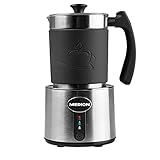 medion mikrowelle md 16550 test Milchaufschäumer und Milcherhitzer mit Antihaftbeschichtung, 130 bis 230 ml Fassungsvermögen und 65 Grad Heiztemperatur. 550W Leistung.