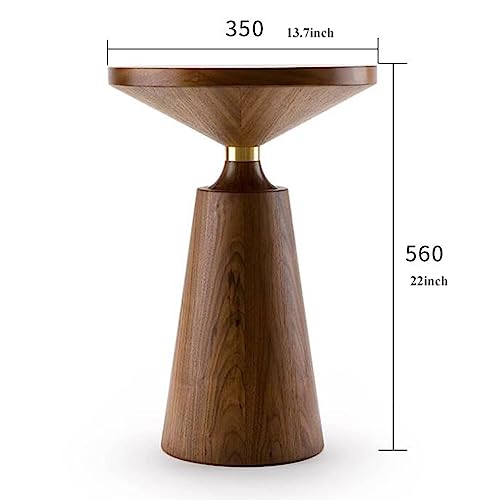 Table basse en bois massif pour salon chaleureux : table d'appoint de décoration