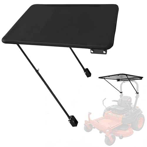 JL JiveLum Universal Tractor Canopy Compatible with ROPS UV Resistant Sunshade Fit for Compact Tractors Riding Mowers Zero Turn Mowers & Lawn Tractors Easy Install