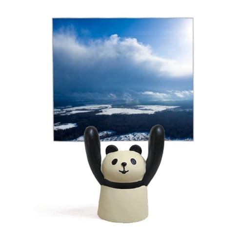 Porte-mémo panda contre oubli notes et organisation bureau facile