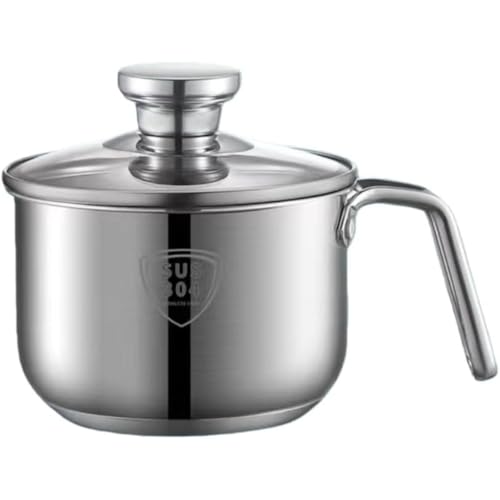 ITMEAT�}���`�|�b�g�~���N�p����ih�Ή�����~�j�X���[���~���N�|�b�g�X�e�����X�|�Ɍ��X�[�v�|�b�gIH�Ή�������x�r�[�t�[�h�T�v�������g�|�b�g�X���[���N�b�L���O�|�b�g�C���X�^���g���[�����|�b�g (18cm)