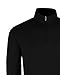 Vantage Apparel Men's Collegiate Micro Mesh Performance Black 1/4 Zip Pullover, Harvard Crimson, Large
