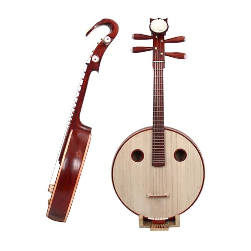 MUYIYANG Perfomer’s Rosewood ZhongRuan,Chinese Ruan Lute Instrument,Set for Beginner