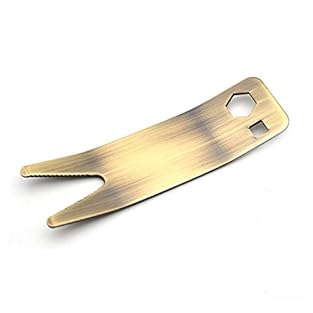 Guitar multi-wrench tool for tightening switch jacks metal, and wear-resistant, it can be used for a long for time A tool designed for quick adjustments to instrument parts Quick fixes for loose jacks, potentiometers, switch knobs and tuners Length: ...