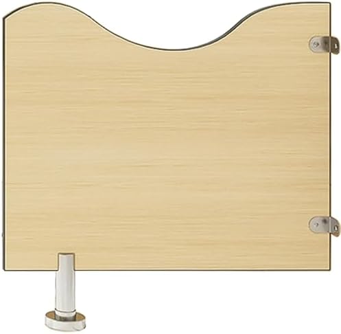 Urinal Partition Panel with Stainless Steel Accessories, Toilet Partition for Kindergarten, Durable Bathroom Divider Baffle (60x60cm/23.6x23.6in)