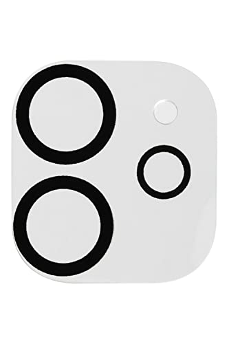 iFace iPhone 12 専用 カメラレンズ 保護カバー 強化ガラス (クリア) 【 iPhone12 カメラレンズプロテクター カメラフィルム カメラ レンズ保護 黒縁取り 乱反射防止】