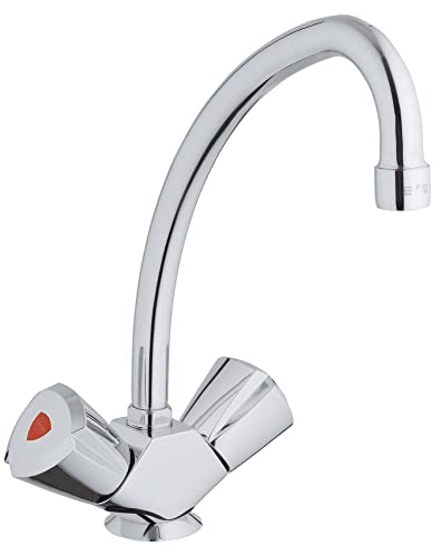 GROHE Robinet mélangeur évier de cuisine costa Trend, solide et durable, installation et entretien facile, chromé, 31072000 (Import Allemagne)