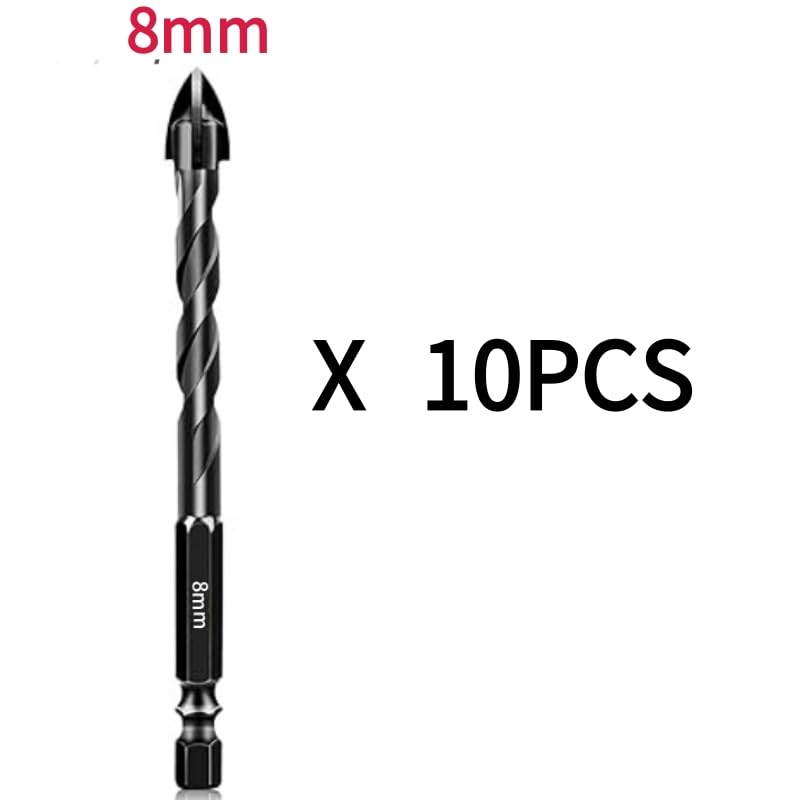 5/10/7 Pz 3-12mm Punte da trapano for muratura Set di punte da trapano(10pcs 8pcs)