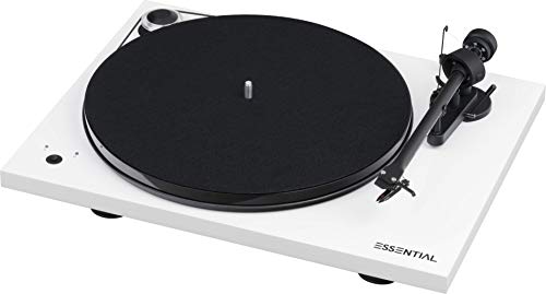 Project Essential III Recordmaster Blanc Laqué Platine Vinyle - Les Beatles, Paul McCartney, John Lennon, RIngo Starr, George Harrison Project Essential III Recordmaster Blanc Laqué Platine Vinyle